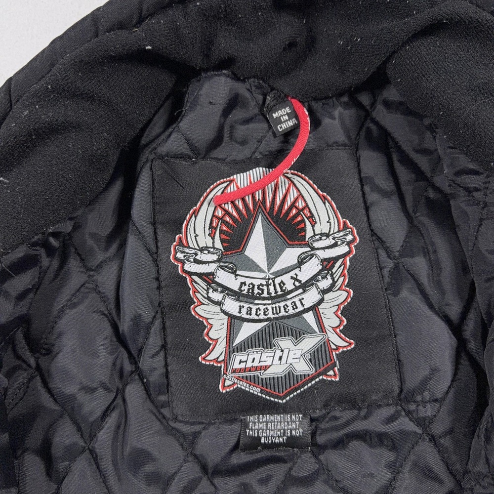 Castle X Switch Jacket Mens XL White Camo Insulated Ski Snowmobile Racing - Picture 8 of 12